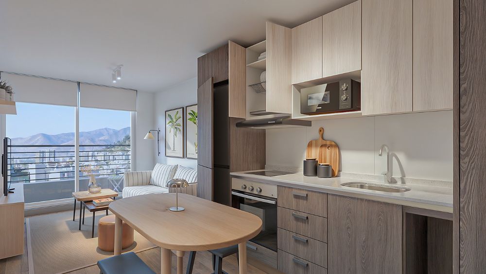 Departamento nuevo en Santiago centro