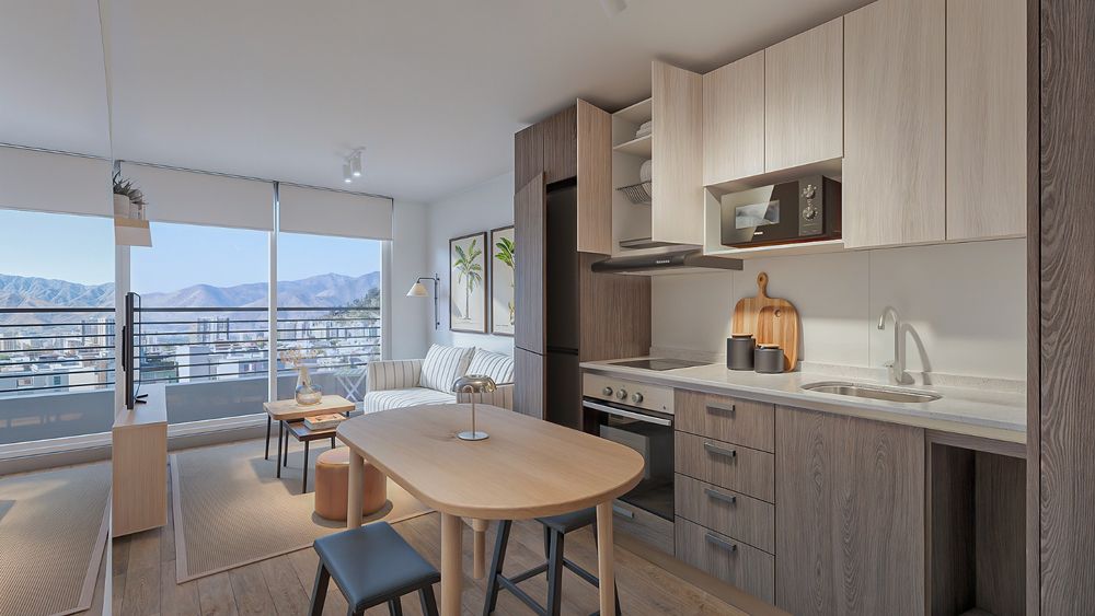 Departamento nuevo en Santiago centro