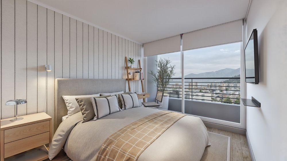 Depto en venta 1 dormitorio en Santiago