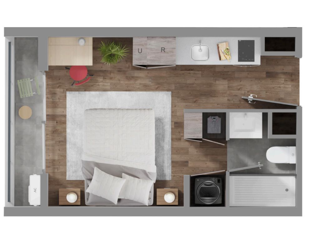 Departamento en venta home studio